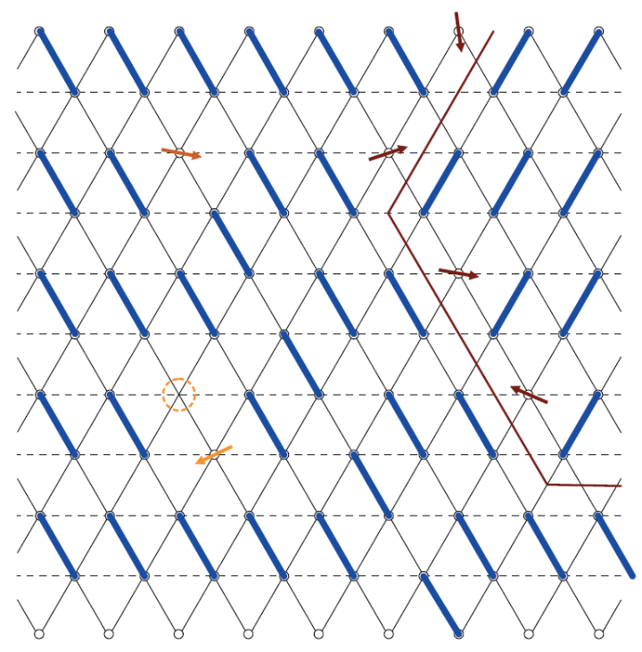 Quasi-static valence bond solid on an anisotropic triangular lattice